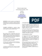 Informe sobre comprobación de compuertas lógicas