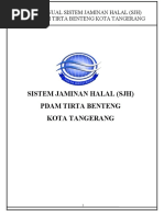 Download Manual Sistem Jaminan Halal PDAM Tirta Benteng Kota Tangerang by Akhmad Kautsar SN51773332 doc pdf