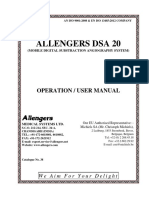 Dsa 20 User Manual (17220)