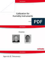 Calibration For Humidity Instruments: Helping You Make A Better Measurement