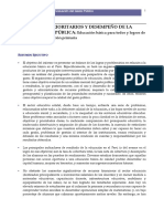EDUCACION Resumen Ejecutivo 2005