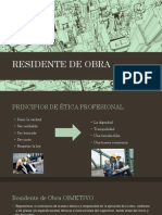 2.residente de Obra