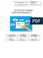 Instructivo Plan de Emergencia