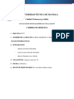 Informe de Practica