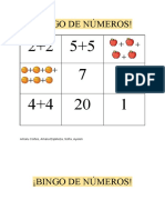 cartones bingo, 20 mayo