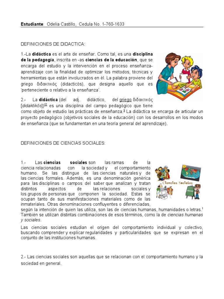 Didáctica de las Ciencias Sociales | PDF | Ciencias sociales | Aprendizaje