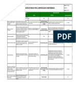 Matriz D Riesgo para La Imparcialidad de Independencia