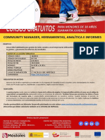 Community Manager, Herramientas, Analitica e Informes (GJ) 18 8018 6-9-21!29!9 21 Manana