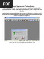 Erros de Sintaxe no Código Fonte