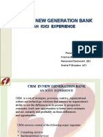 CRM in New Generation Bank