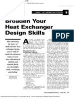 Broaden Your Heat Exchanger Design Skills