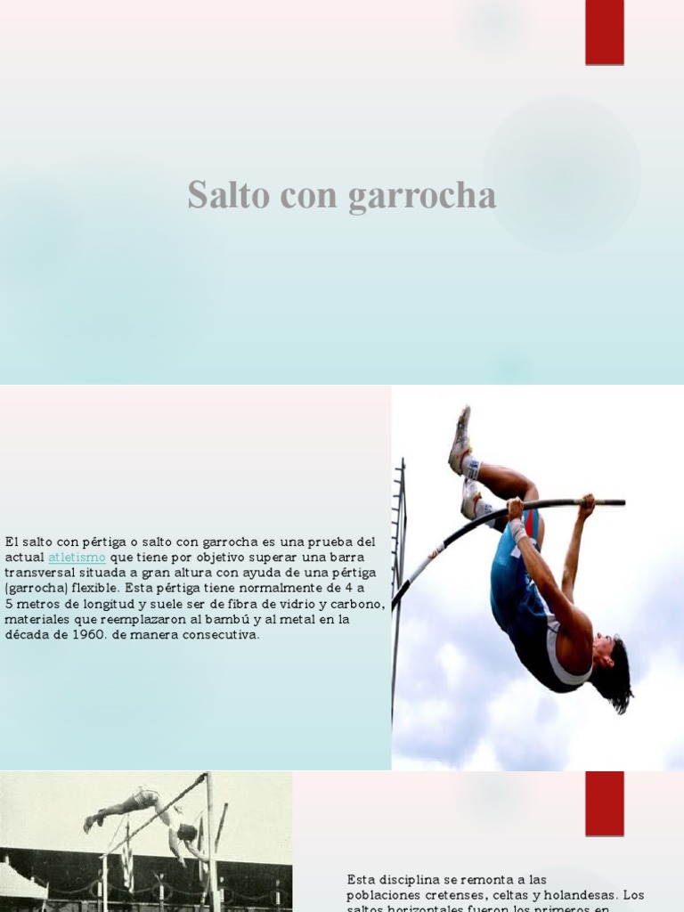 Salto Con Garrocha | PDF | Deporte del atletismo | Deportes, image size:768x1024