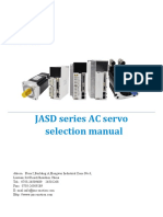 JASD Series AC Servo Selection Manual