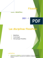 Semana 3 - Filosofia Metafisica P. Oscar Arbieto