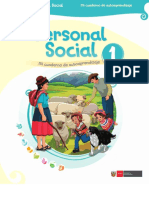Personal Social 1 Cuaderno Autoaprendizaje