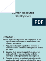 Human Resource Development