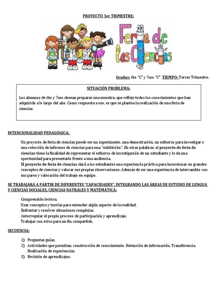 39 Ideas Y Proyectos Gratuitos Para Ferias De Ciencias De Cuarto Grado