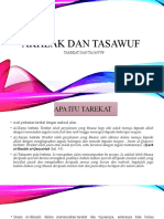 Akhlak Dan Tasawuf Tarekat N Tasawuf