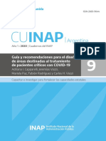 Cuinap_num_9_2020 Guía y Recomendaciones Para El Diseño de Áreas Destinadas Al Tratamiento de Pacientes Críticos Con COVID 19