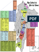 Mapa Cantonal Ruta de Los Volcanes