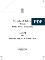 Final Manual For Specification Standards