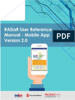 DepEd - RADaR User Reference Manual Mobile App