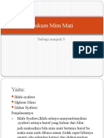 Hukum Mim Mati