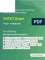 Tntet E: Paper Iianswerkey