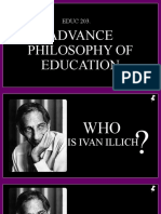 Educ.203-Ivan Illich Report