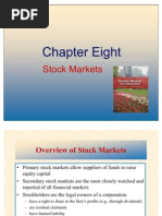 Chapter-8, Stock Markets