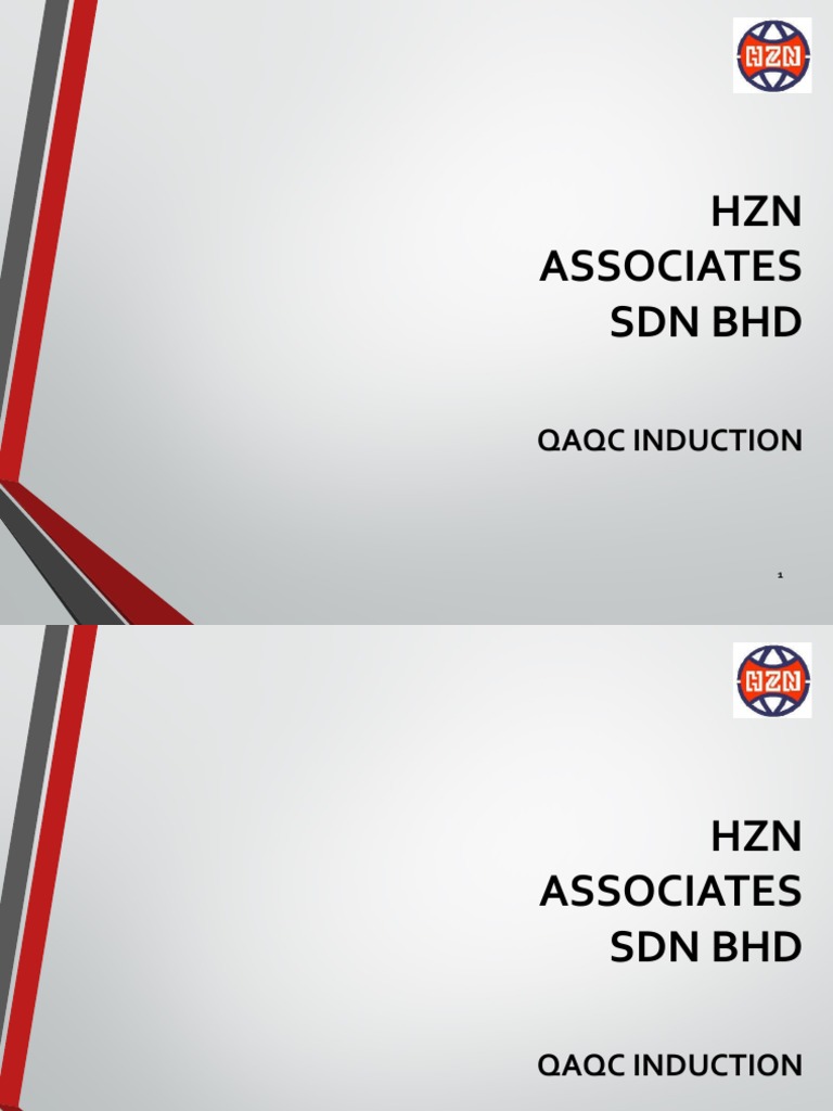 QAQC Induction HZN | PDF