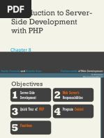 CH 08 Introduction To Server-Side Development With PHP