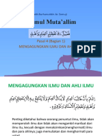 Ta'limul Muta'alim Bab. 4