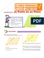 Noción de Punto en Un Plano: Actividades