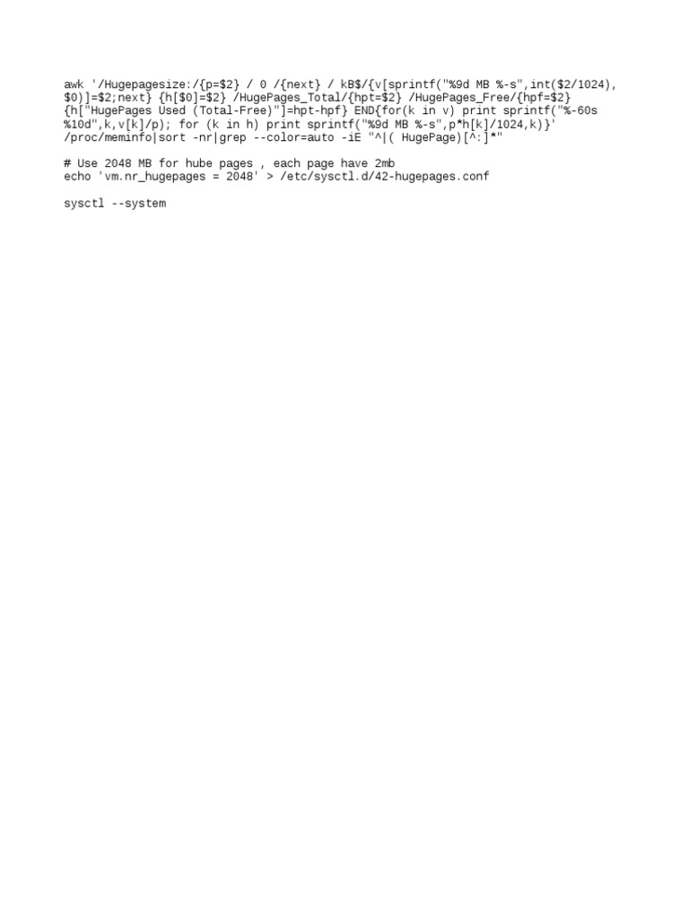 PostgreSQL Huge Pages Configuration Guide | PDF | Teaching Methods ...