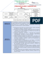 Esquema Del Segundo Proyecto Humanistico-4to A y B