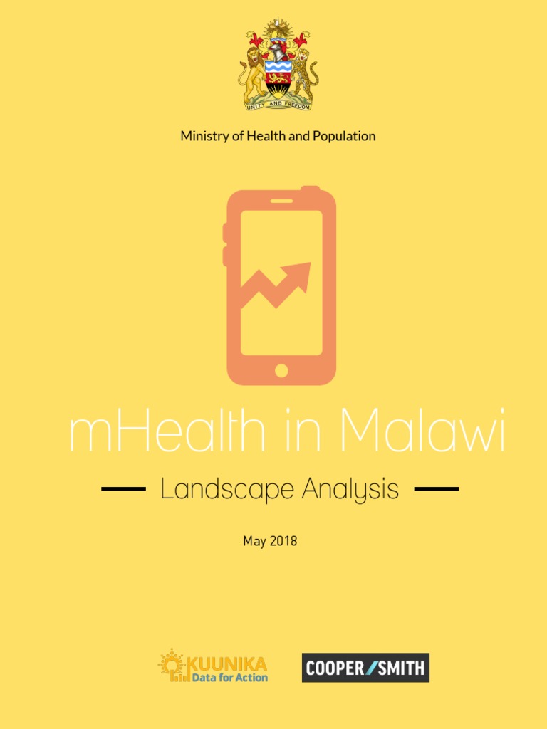 mHealth Landscape in Malawi 2018 | PDF | Health Care | Computing