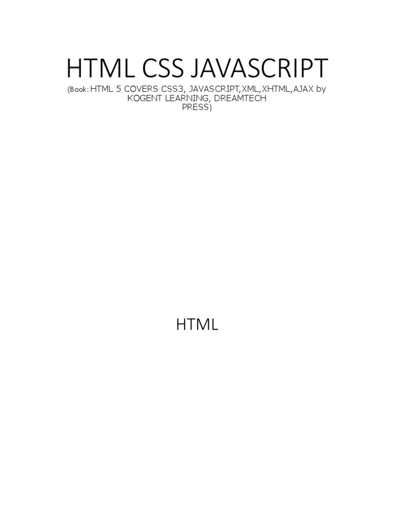A822959691 - 25374 - 29 - 2020 - HTML CSS Javascript | PDF | Html ...