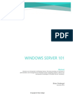Windows Server 101 by Brian Svidergol