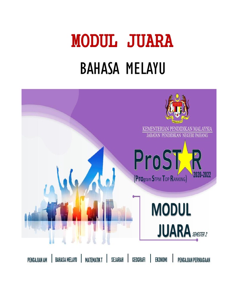 Modul Juara Bahasa Melayu Pdf