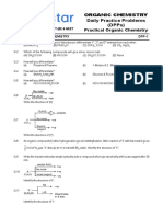 Daily Practice Problems (DPPS) : Organic Chemistry