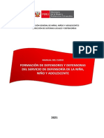 Manual del Curso Formación de Defensores 2021