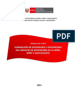 Manual Del Curso Formación de Defensores 2021