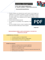 Evaluación Diagnóstica