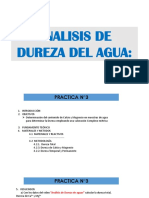 Práctica N°3 Analisis de La Dureza Del Agua