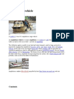 Amphibious Vehicle: Larc-V Vehicle Craft Amphibian