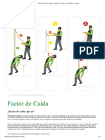 Factor de Caída - Elytra - Seguridad en Altura, Condúctica e Imanes