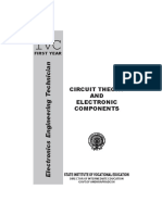 Circuit Theory AND Electronic Components: First Year