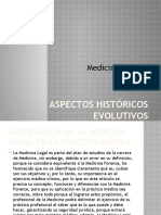 Aspectos históricos evolutivos