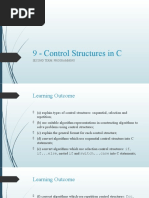 Control Structures in C Language